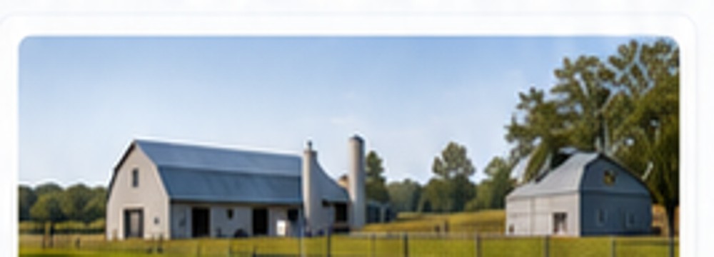 Ferme et superficie rurale propriété