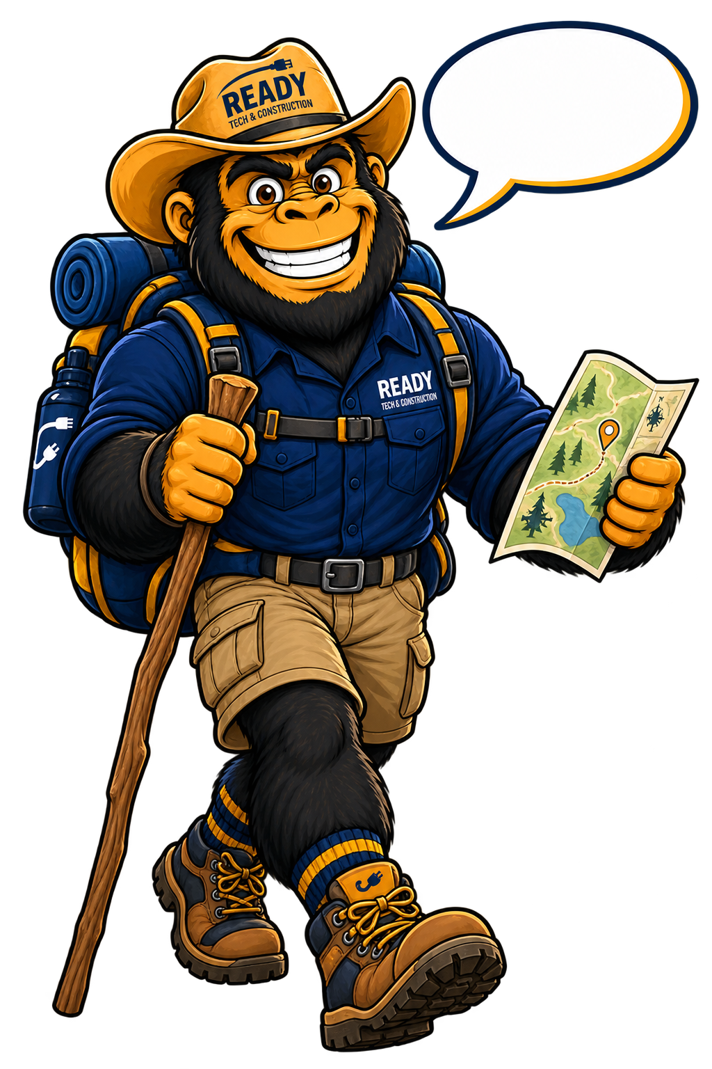 ReadyTech gorilla community tour guide for Edson