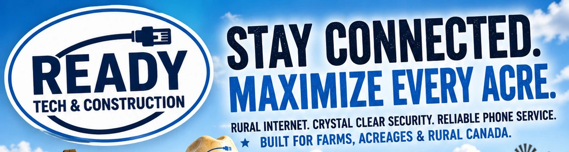 Ready Tech rural connectivity: Stay Connected, Maximize Every Acre